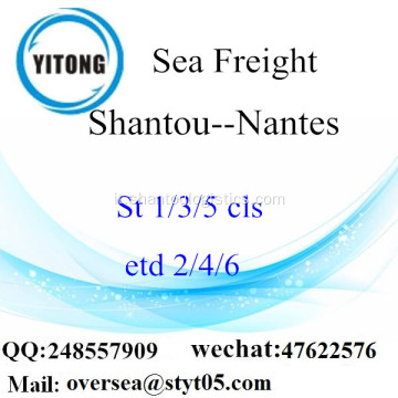 Consolidamento di LCL di Shantou Port a Nantes